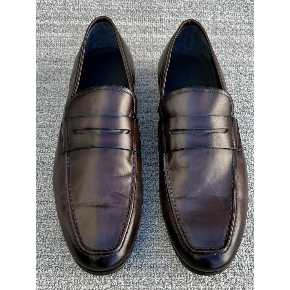 TO BOOT NEW YORK Adam Derrick Alek Brown Penny Loafer Men’s Size 10 US